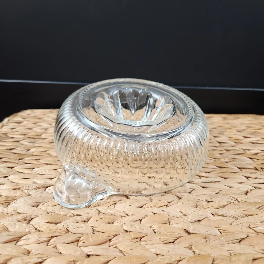 Vintage Clear Glass Juicer